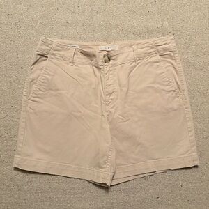 LOFT Women's Cream Shorts